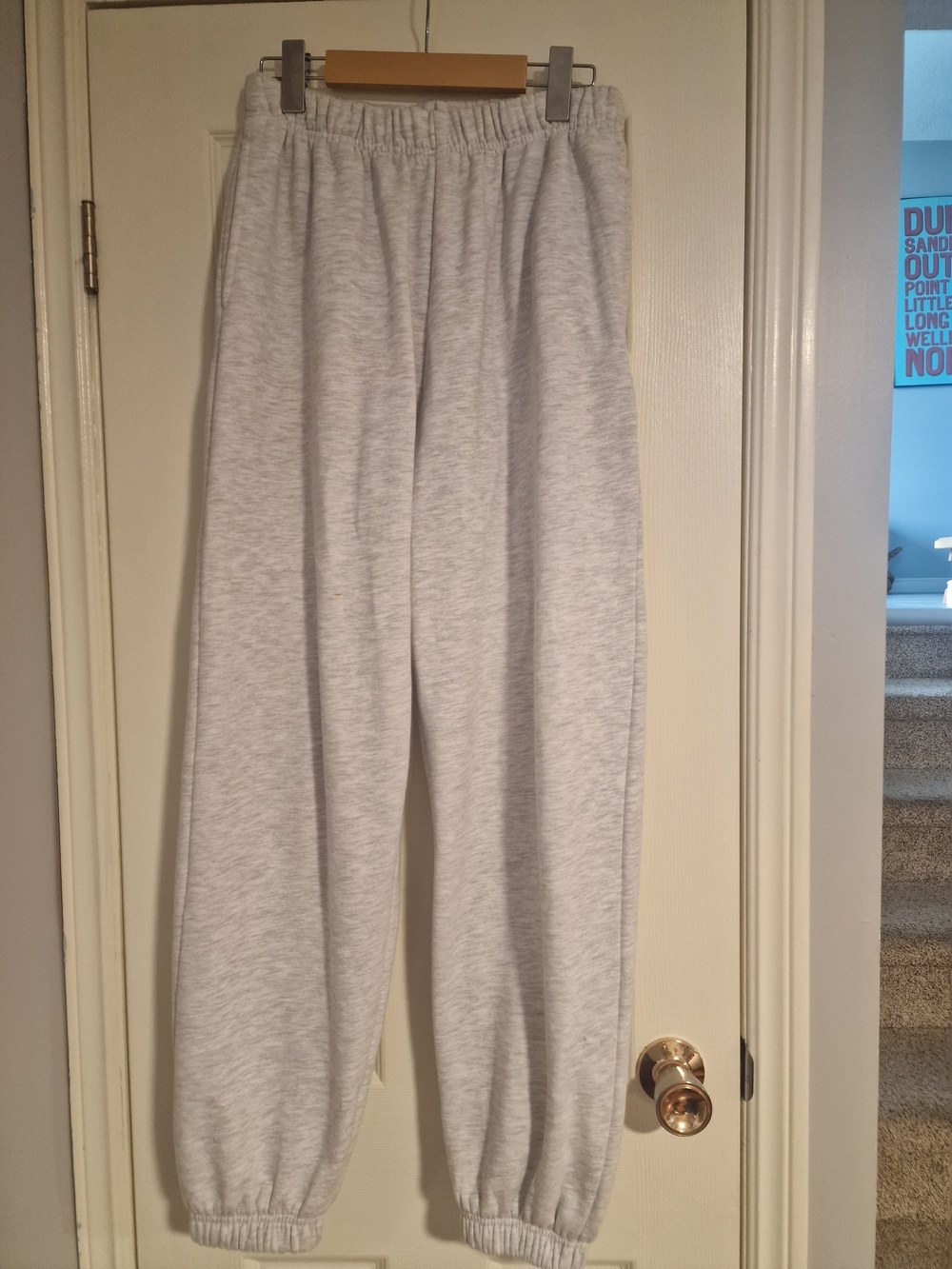 Garage Light Gray Joggers Size Small